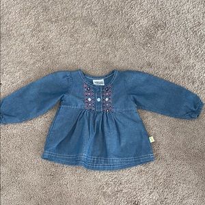3-6 min baby girl top